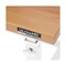 Seville Classics UltraHD Height Adjustable Workbench, 48" W x 24" D x 28.5" to 42" H